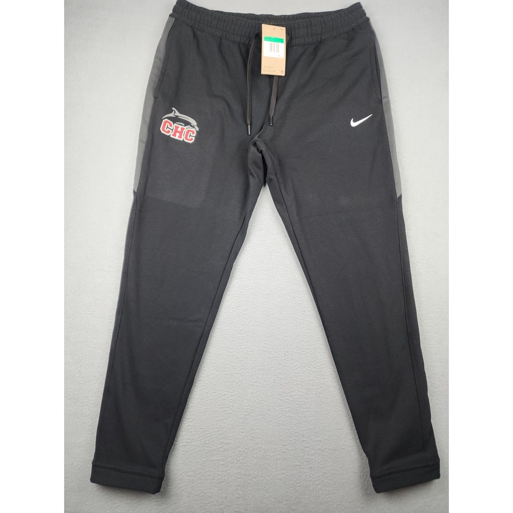 CHC Pants Womens XL Black Basketball Nike Therma Fit Fleece Warm Up NWT